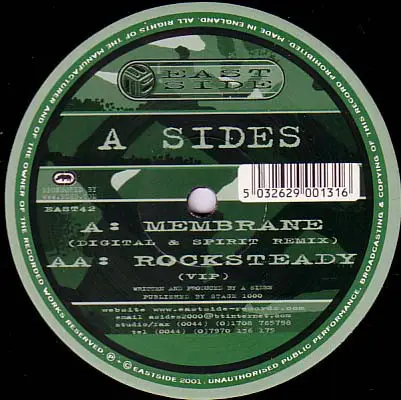 A-Sides - Membrane / Rocksteady Remixes