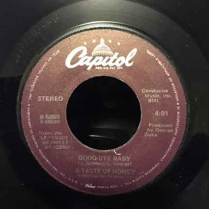 A Taste Of Honey - I'll Try Something New