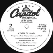 12inch Vinyl Single - A Taste Of Honey - Take The Boogae Or Leave It