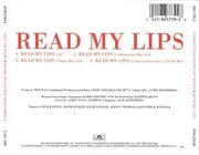 CD Single - A Thousand Points Of Night - Read My Lips