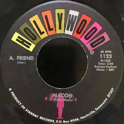 A. Friend - We're Gonna Miss You, Otis