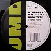 12inch Vinyl Single - A. Harvey & G. Cooke - Walking On Music