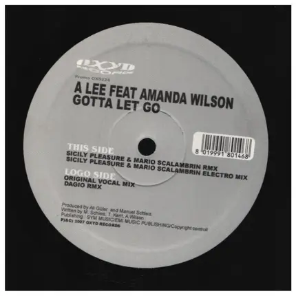 A. Lee Feat. Amanda Wilson - Gotta Let Go