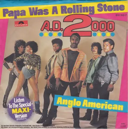 A.D. 2000 - Papa Was A Rolling Stone / Anglo American