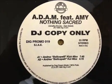 A.D.A.M. Feat. Amy - Nothing Sacred