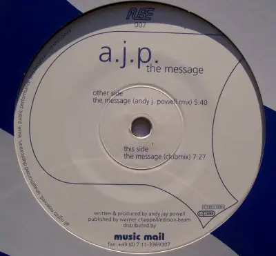A.J.P., Andy Jay Powell - The Message