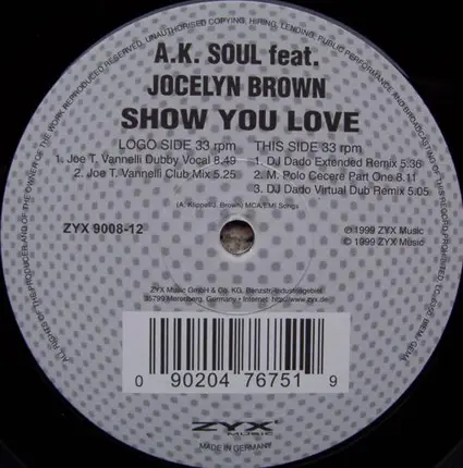 A.K. Soul - Show You Love