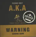 12inch Vinyl Single - A.K.A. - Warning (Todd Terry Mixes) - Promo