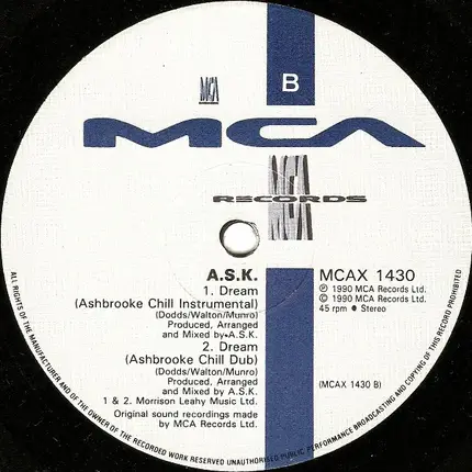 A.S.K. - Dream (Ashbrooke Chill Mix)