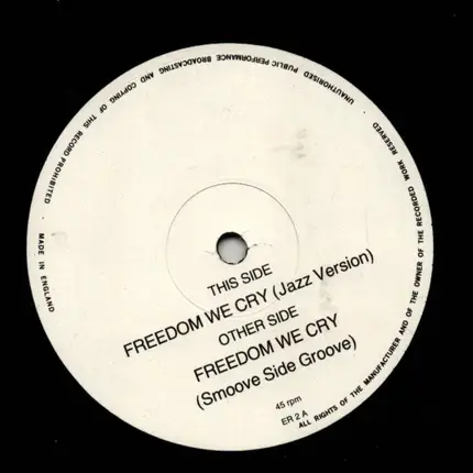 A.S.K. - Freedom We Cry