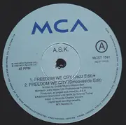 12inch Vinyl Single - A.S.K. - Freedom We Cry
