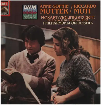 A.S.Mutter, R.Muti, Phih. Orch. - Mozart-Violinkonzerte, Nos.2&4