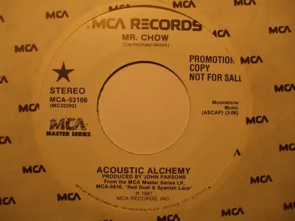 Acoustic Alchemy - Mr. Chow