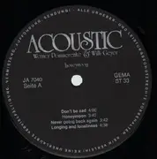 LP - Acoustic - Honeymoon - rare folk rock singer-songwriter