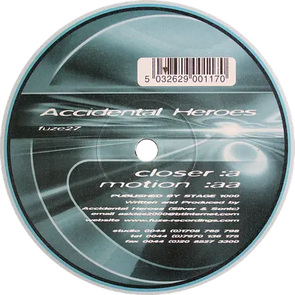 Accidental Heroes - Closer / Motion