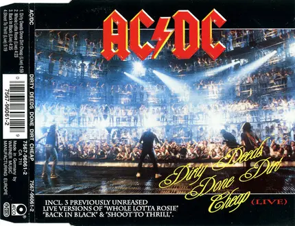 AC/DC - Dirty Deeds Done Dirt Cheap (Live)