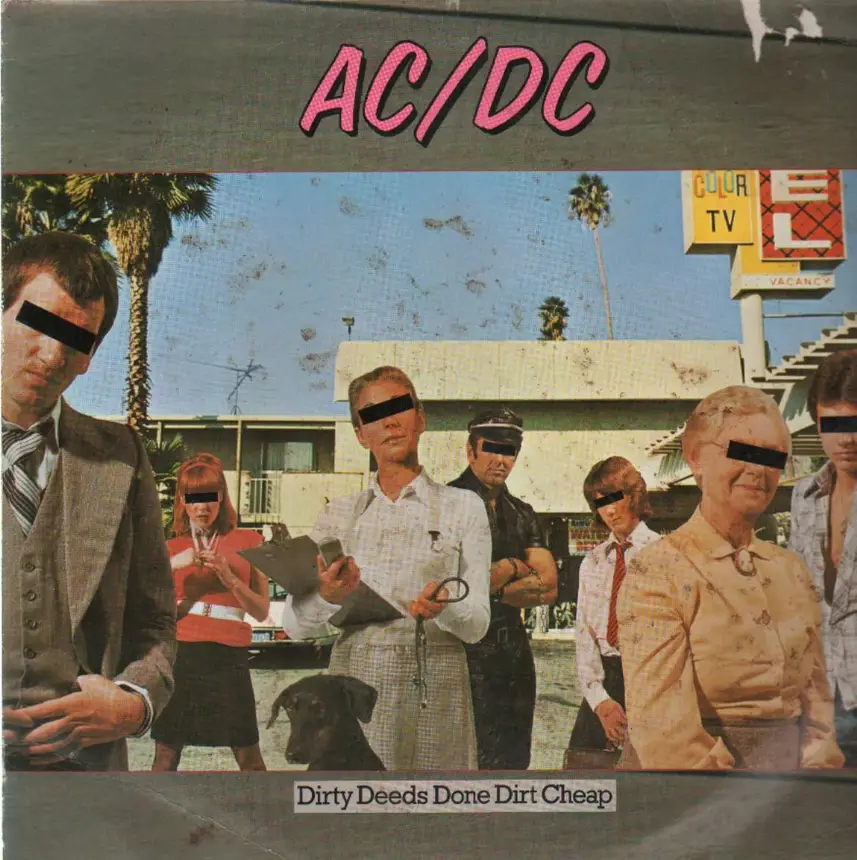 AC/DC／悪事と地獄、ヴァン・ヘイレン／1984　レコード AC/DC／悪事と地獄、ヴァン・ヘイレン／1984 レコード AC/DC