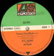 12'' - AC/DC - Touch Too Much - LTD. EDITION