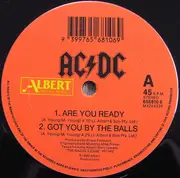 12inch Vinyl Single - AC/DC - Are You Ready - LTD ED