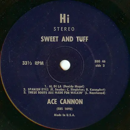 Ace Cannon - Sweet & Tuff