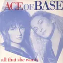 12inch Vinyl Single - Ace Of Base - All That She Wants