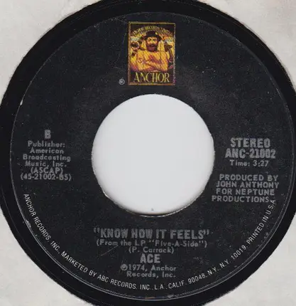 Ace - Rock & Roll Runaway / Know How It Feels