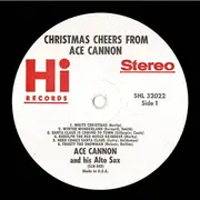 LP - Ace Cannon - Christmas Cheers From Ace Cannon