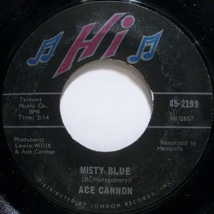 Ace Cannon - Easy Loving / Misty Blue