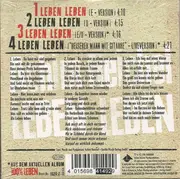 CD Single - Achim Reichel - Leben Leben - Digisleeve