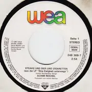 7inch Vinyl Single - Achim Reichel - Steaks Und Bier Und Zigaretten