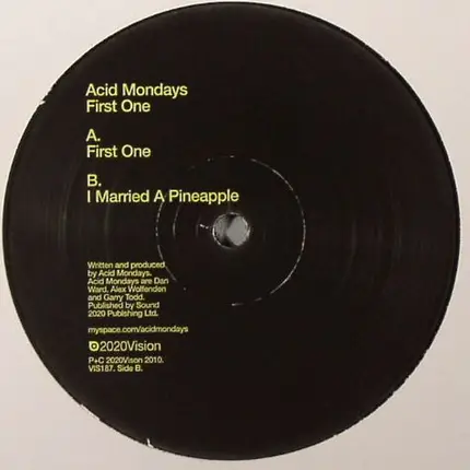 Acid Mondays - The First One