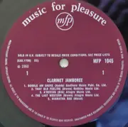 LP - Acker Bilk , Sandy Brown , Terry Lightfoot , Archie Semple - Clarinet Jamboree - Mono