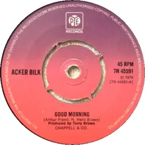 Acker Bilk - Good Morning / Sipping Cider