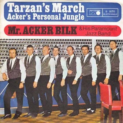 Acker Bilk And His Paramount Jazz Band - Tarzan's March / Acker's Personal Jungle