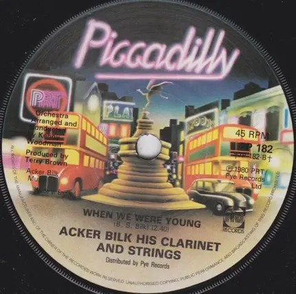 Acker Bilk His Clarinet And Strings - Verde