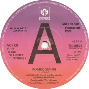 Acker Bilk - Homecoming