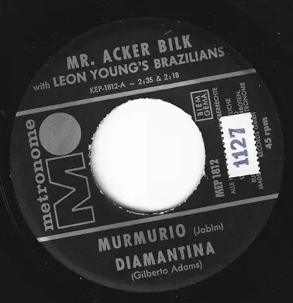 Acker Bilk With Leon Young's Brazilians - Bilk And Bossa