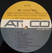 LP - Acker Bilk With The Leon Young String Chorale - Great Themes From Great Foreign Films - Mono