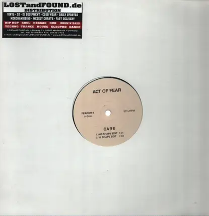 Act Of Fear - Care