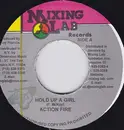 7inch Vinyl Single - Action Fire - Hold Up A Girl