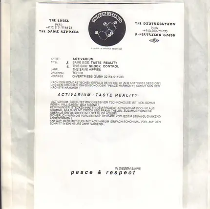 Activarium - Taste Reality