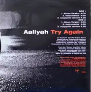 12inch Vinyl Single - Aaliyah - Try Again (Romeo Must Die OST)