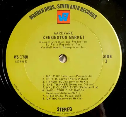 Aardvark - Kensington Market