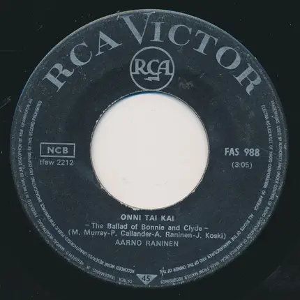 Aarno Raninen - Onni Tai Kai / Alamäki