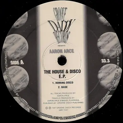 Aaron Arce - The House & Disco E.P.
