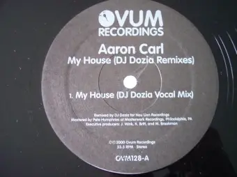 Aaron-Carl - My House (DJ Dozia Remixes)