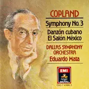 CD - Copland - Symphony No.3 / Danzón Cubano / El Salón México