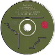 CD - Aaron Copland , Leonard Slatkin , Saint Louis Symphony Orchestra - Dance Symphony / Short Symphony / Organ Symphony