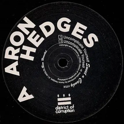 AARON HEDGES - BEST CLUB IN THE WORLD EP