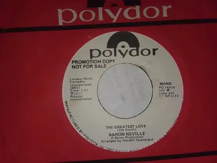 Aaron Neville - The Greatest Love